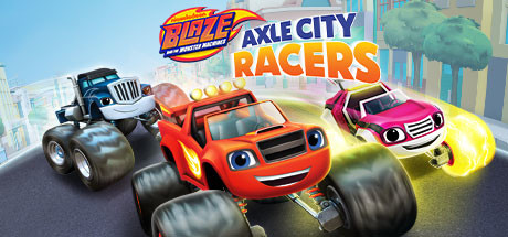 旋风战车队 速度城赛车Blaze and the Monster Machines Axle City Racers